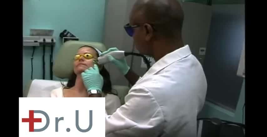 Photodynamic laser therapy for acne using Vbeam laser and Levulan at Dr. U Skin Clinic.*