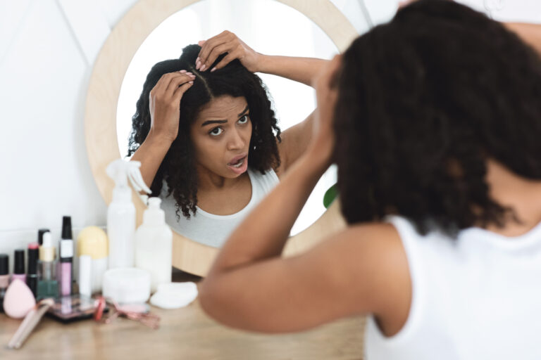 Stress is one factor contributing to hair loss.