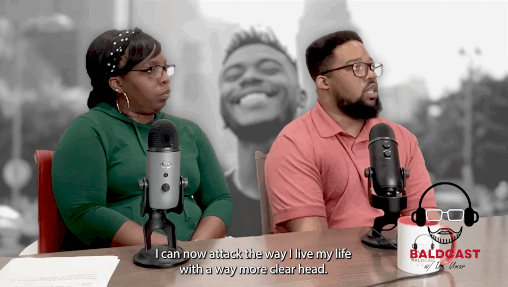 Now that he is free from his AKN scalp bump, Adrian has shifted perspectives and is able to take what the day has to throw at him.