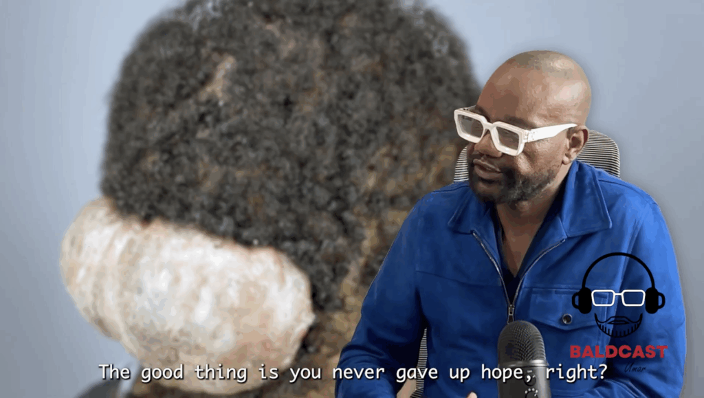 Dr. Umar recognizes Adrian’s resilience when it came to working hard and finding solutions to get rid of his AKN for good.
