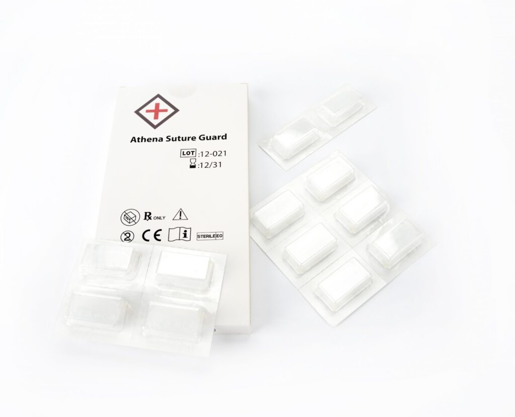 Athena Tension Suture Kit™ designed by Dr. Sanusi Umar for precise, effective closure of high-tension wounds in surgical and dermatologic procedures.