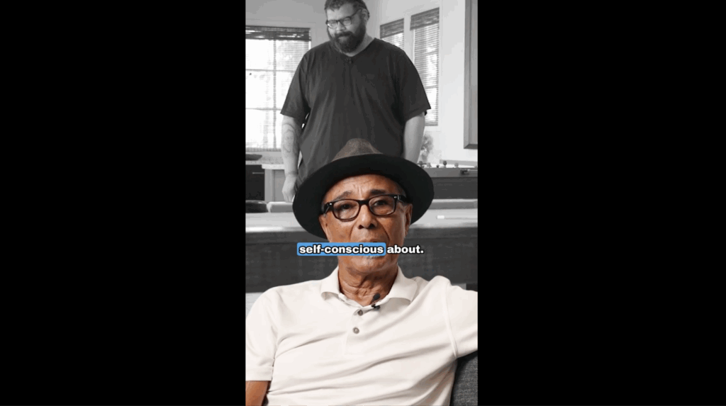 Ralph, John’s uncle, explains how  they always invite him to family gatherings but he usually does not come over due to his anxiety and self-consciousness.