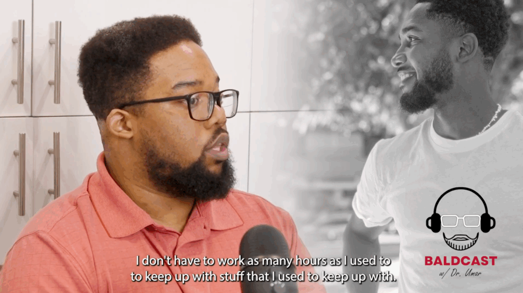 Adrian shares how he no longer needs to work long, hard hours to keep up with his financial goals.