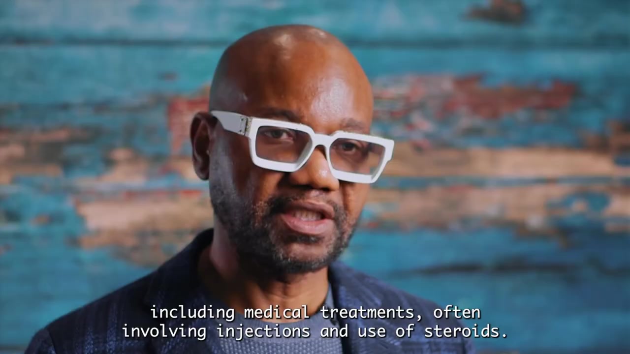 He Stopped Carrying Chronic Folliculitis of the Nape Alone and Brought His Father | Anwar’s Journey